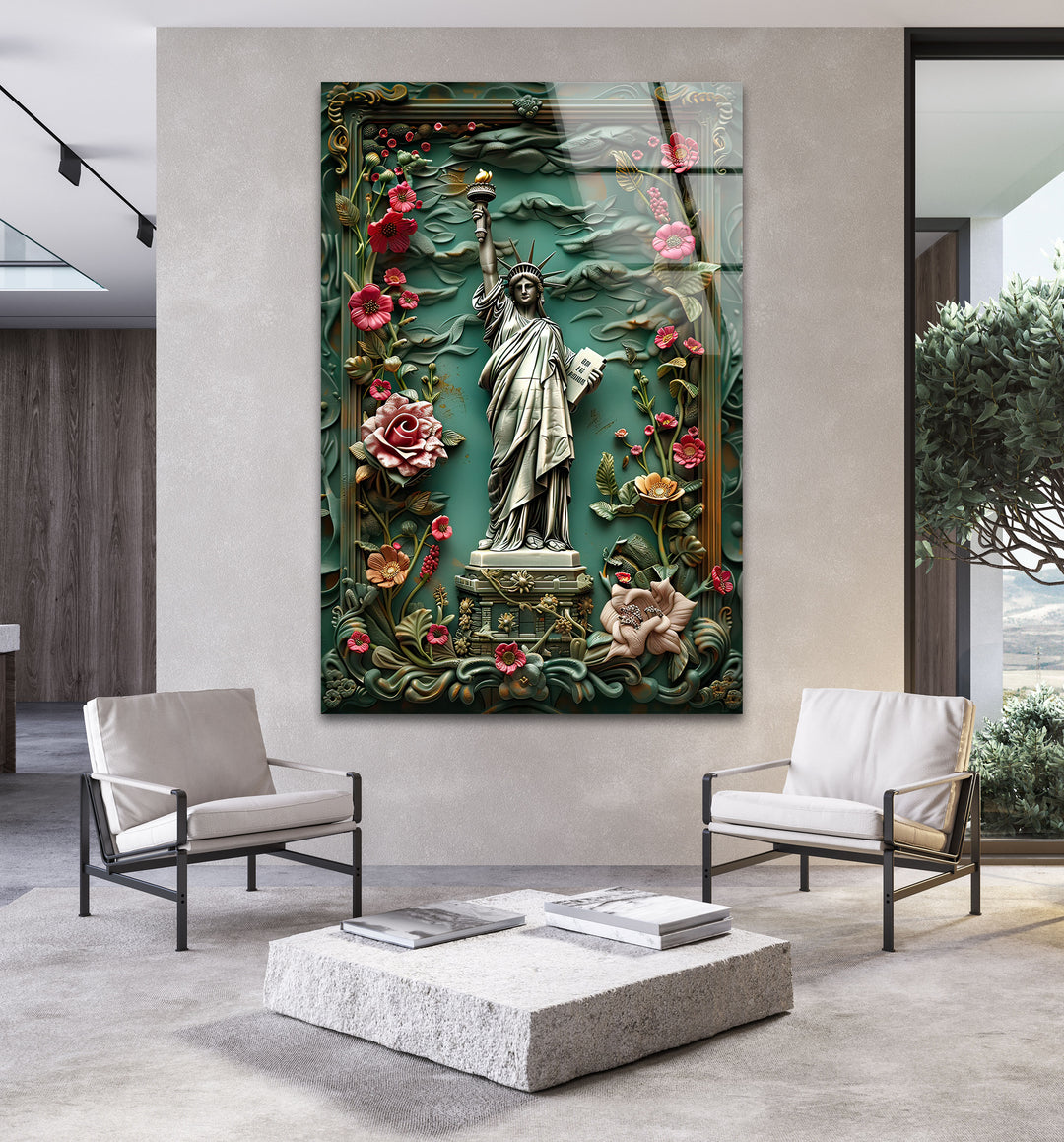 Statue of Liberty Cool Art Pieces & Glass Art Prints