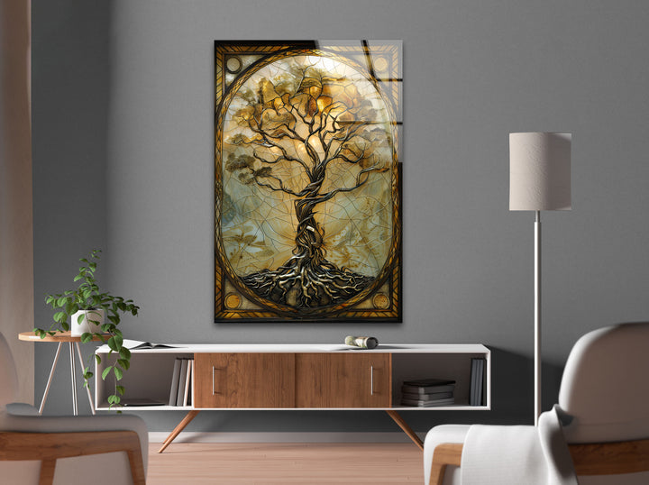 Tree and Branches Glass Wall Pictures & Cool Art