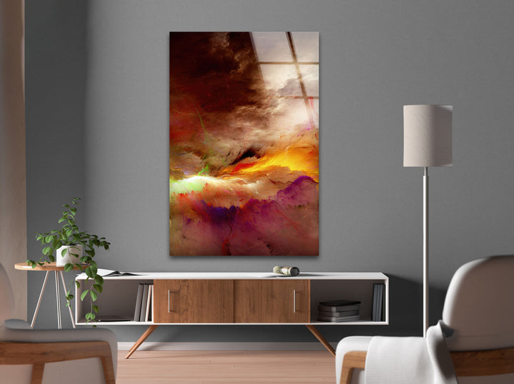 Abstract  Tempered Glass Wall Art - MyPhotoStation