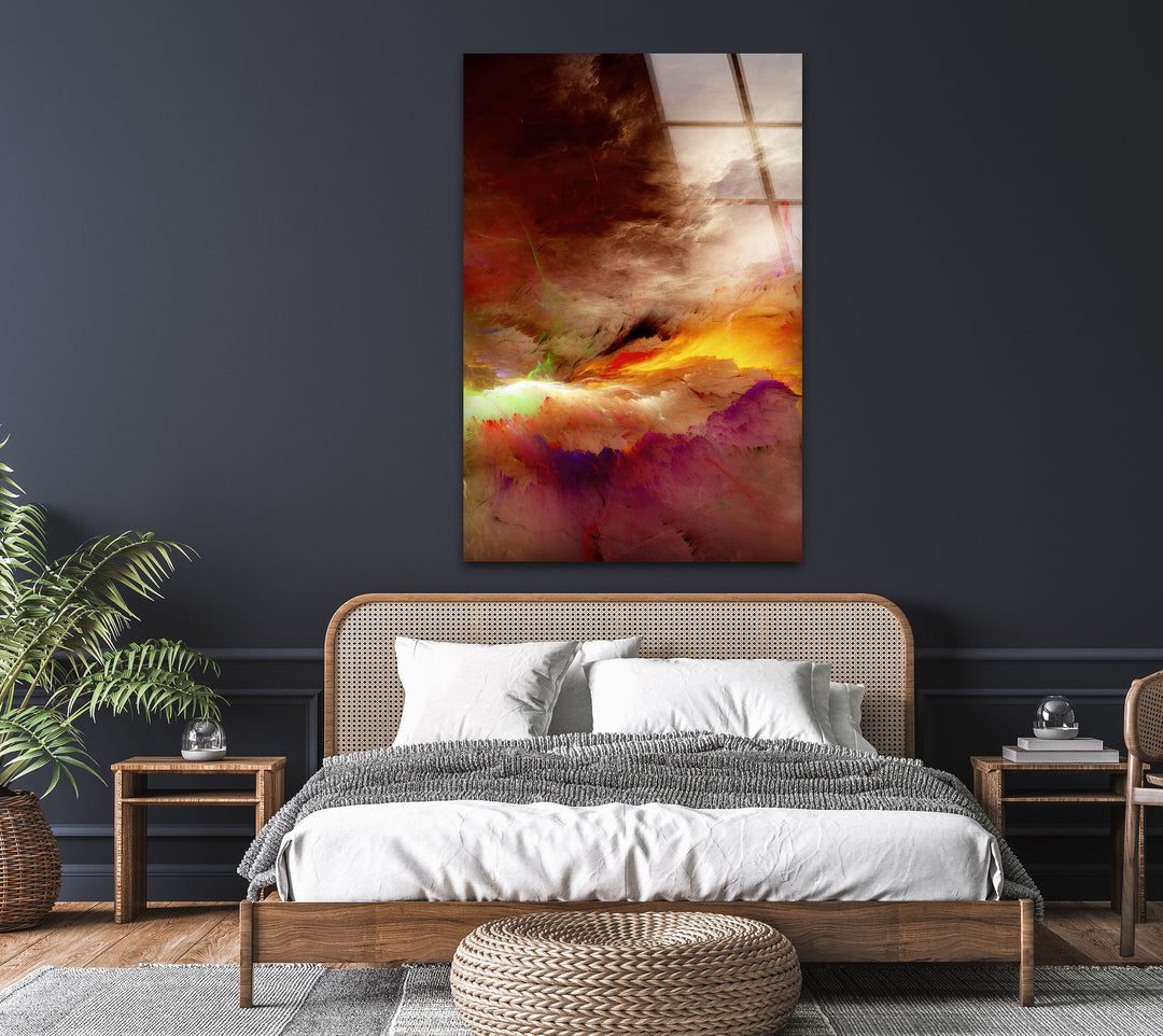 Abstract  Tempered Glass Wall Art - MyPhotoStation