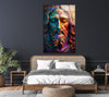 Mosaic Portrait Of Jesus Glass Photos | Glass Wall Art & Decor