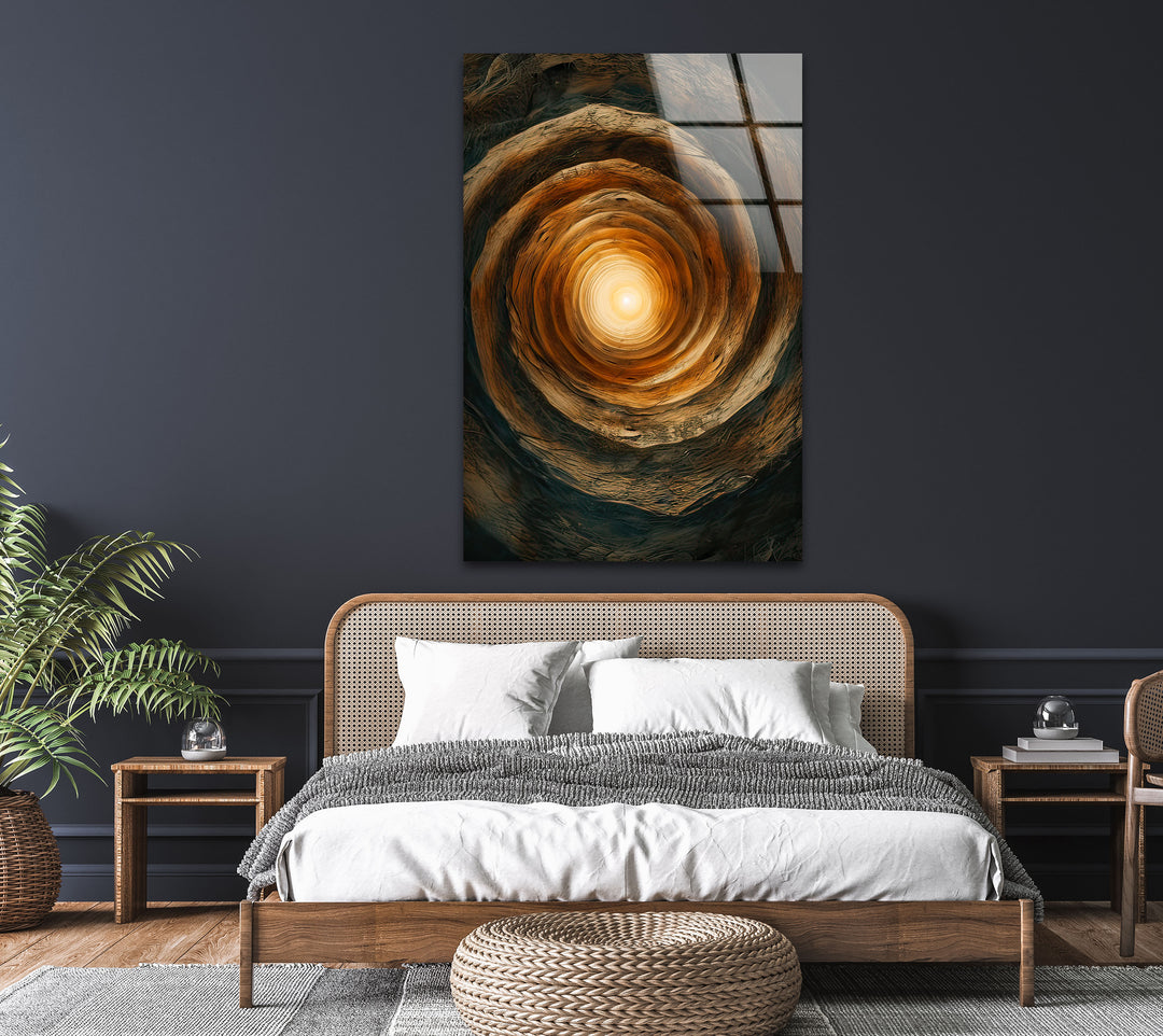 Vortex Glass Art & Cool Wall Decor