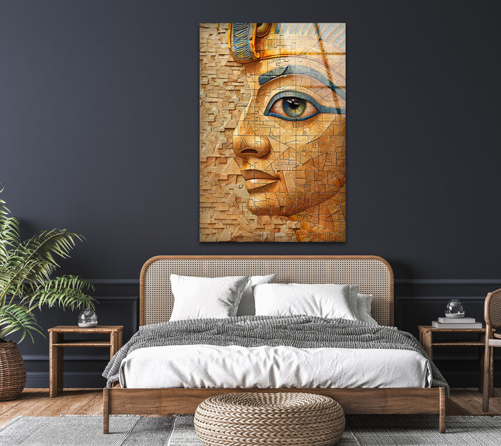 Pharaoh Tempered Glass Wall Art - MyPhotoStation