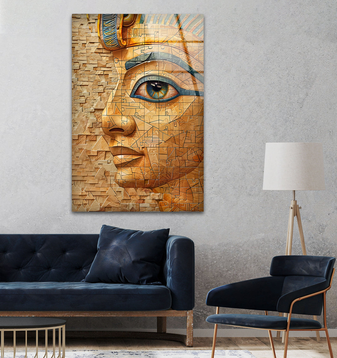 Pharaoh Tempered Glass Wall Art - MyPhotoStation