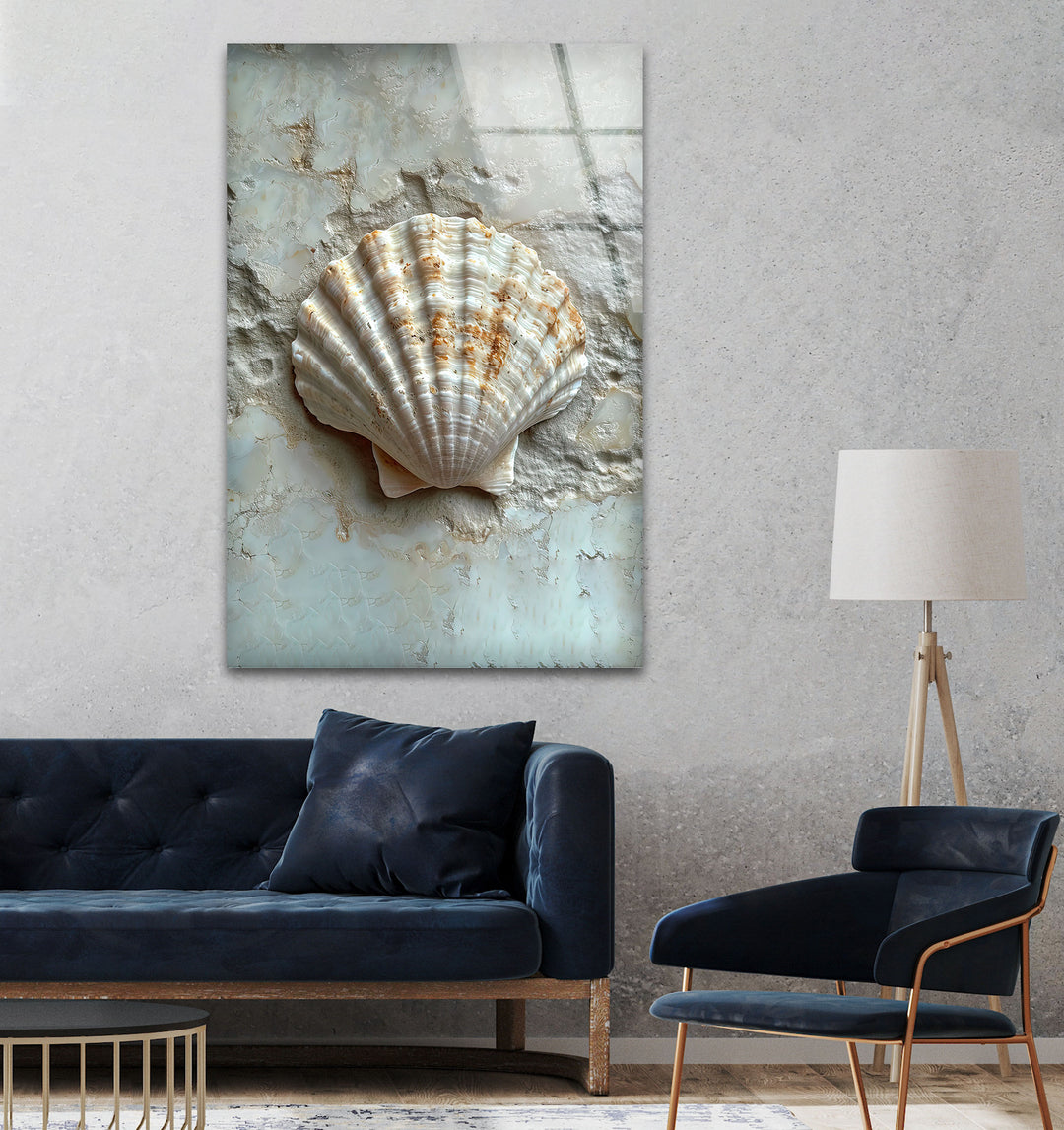 Oyster Glass Wall Art