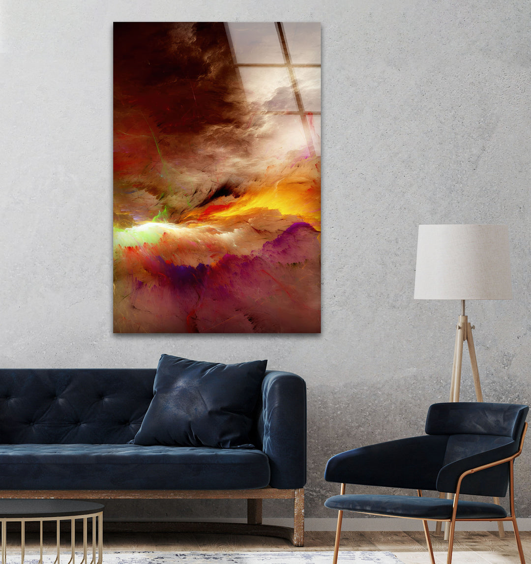 Abstract  Tempered Glass Wall Art - MyPhotoStation