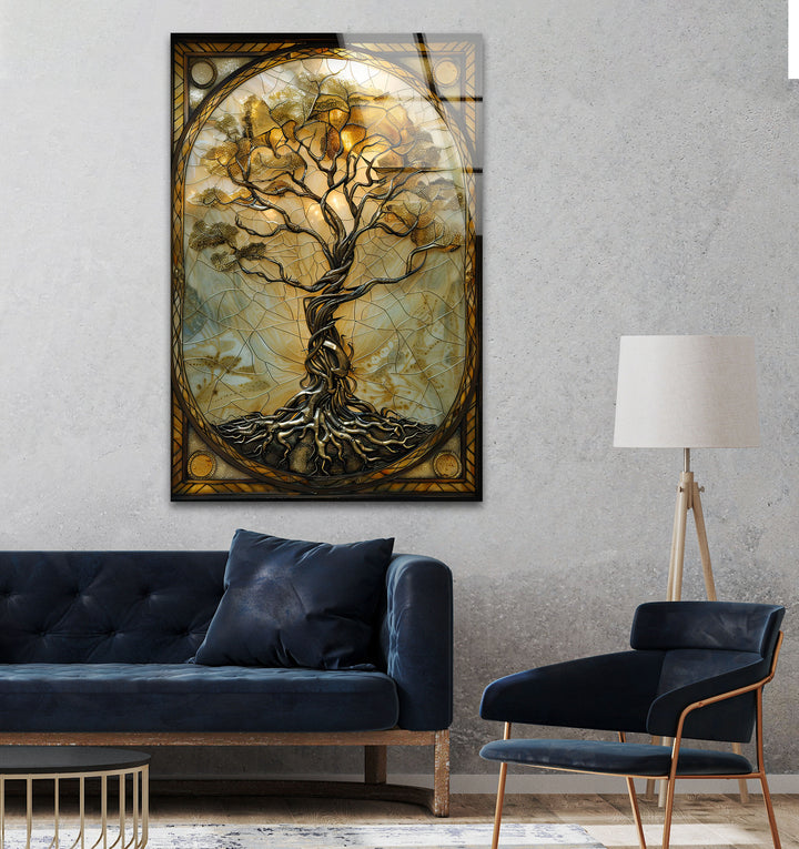 Tree and Branches Cool Wall Decor & Glass Print Art