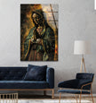 Lady of Guadalupe Glass Art Painting Collections