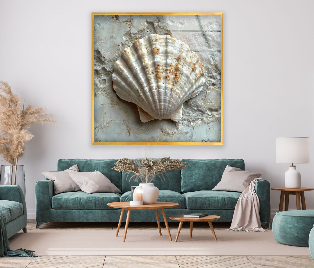 Oyster Glass Wall Art