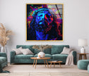 Oil Portrait of Jesus Glass Photos for Walls