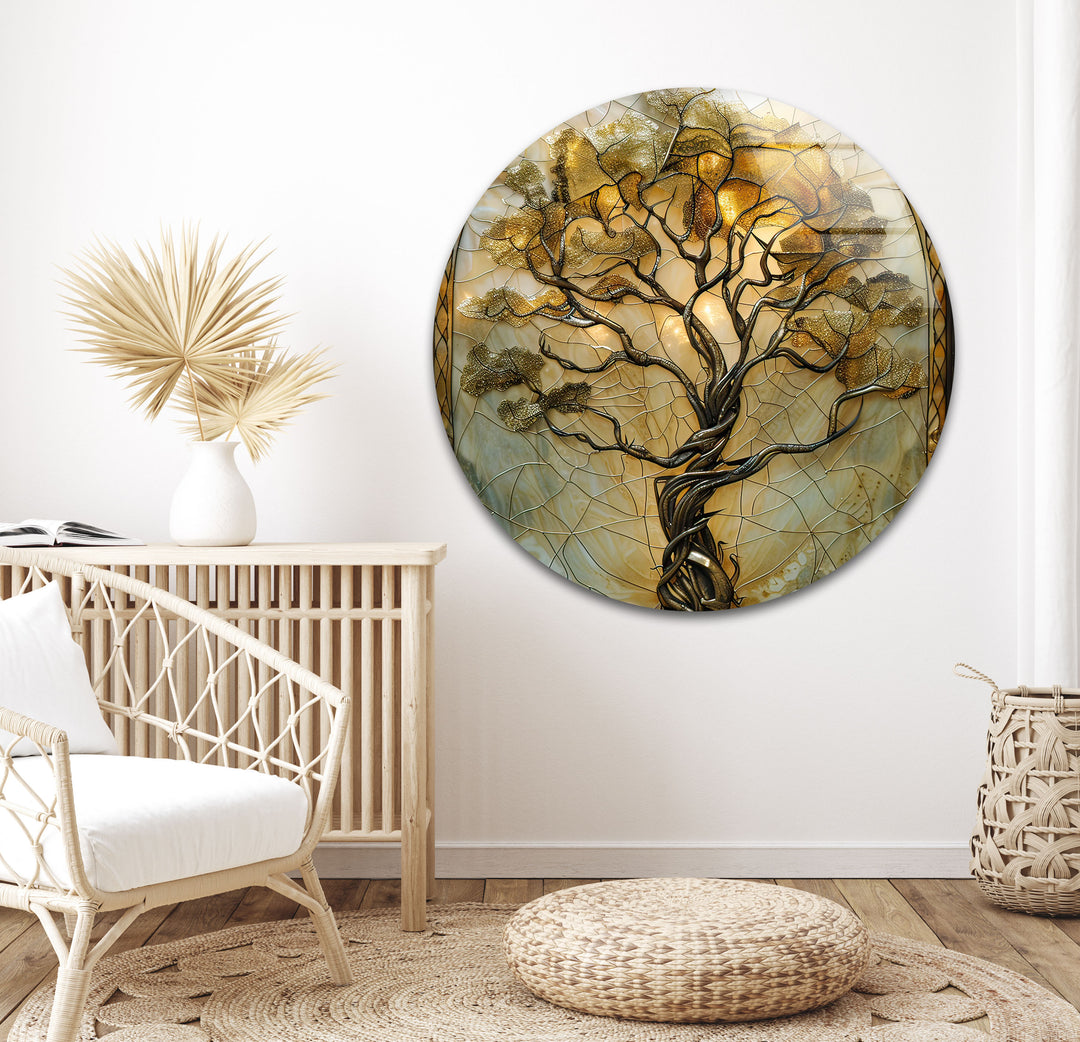 Tree and Branches Glass Photo Prints & Cool Abstract