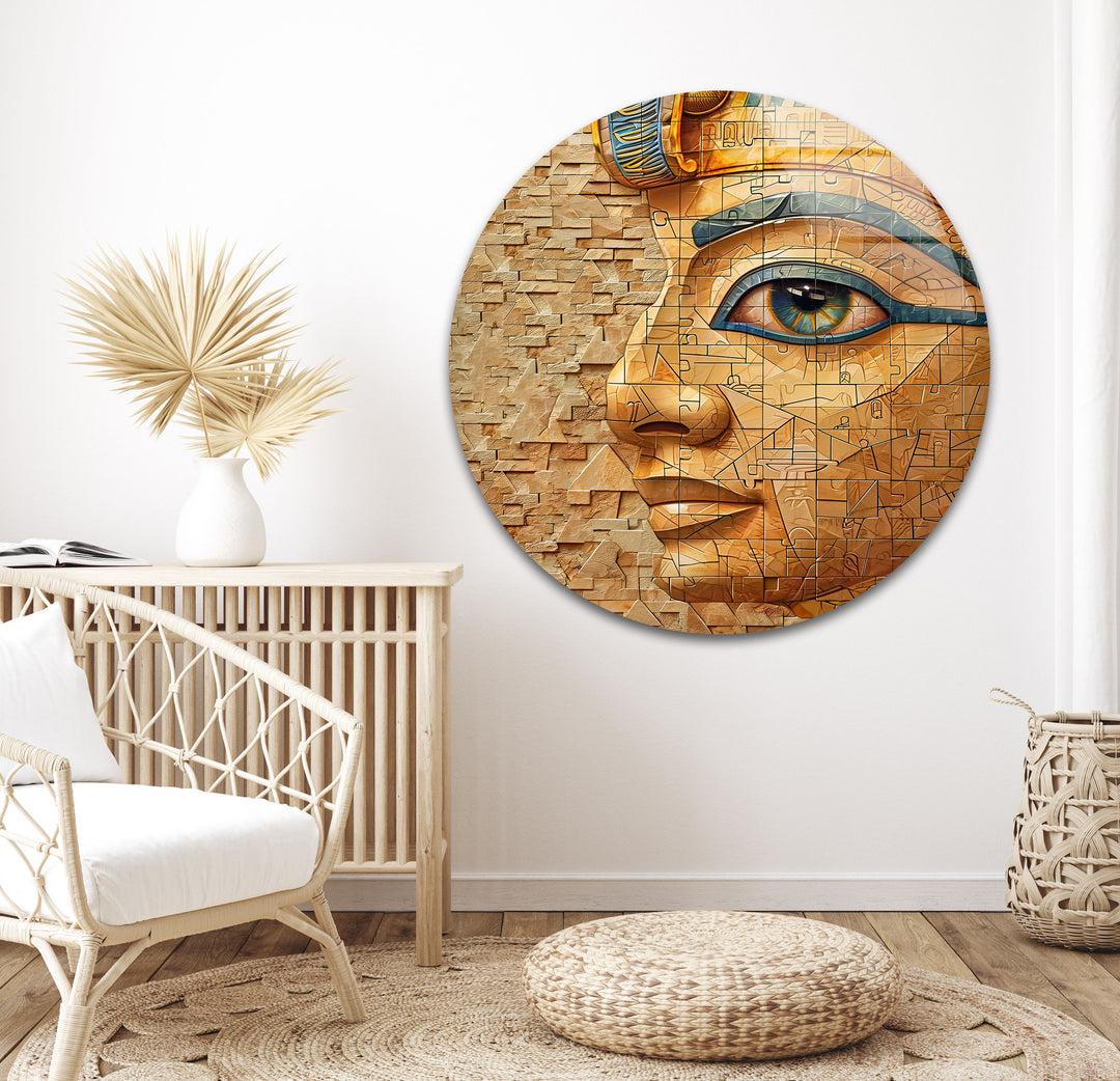 Pharaoh Tempered Glass Wall Art - MyPhotoStation