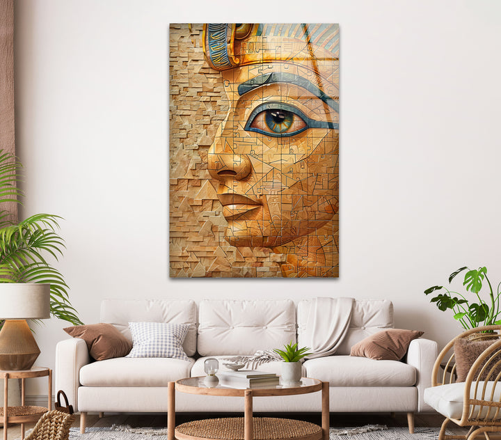 Pharaoh Tempered Glass Wall Art - MyPhotoStation