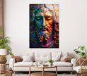 Mosaic Portrait Of Jesus Picture on Glass Collections