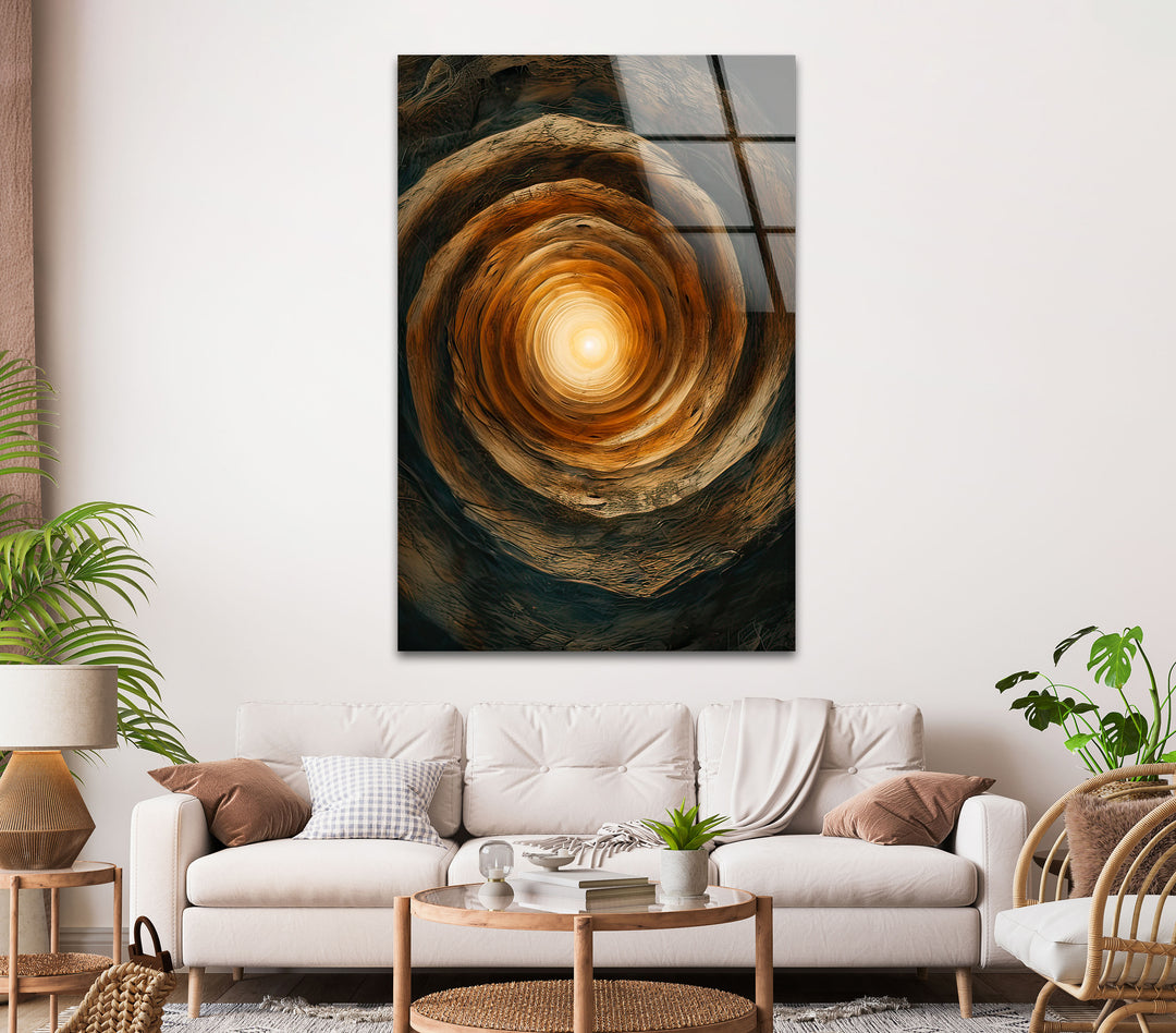 Vortex Modern Glass Art & Cool Wall Art