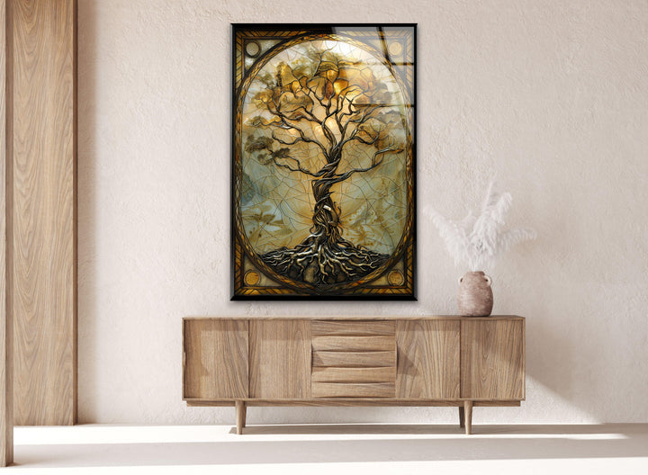 Tree and Branches Cool Glass Art & Photo on Glass