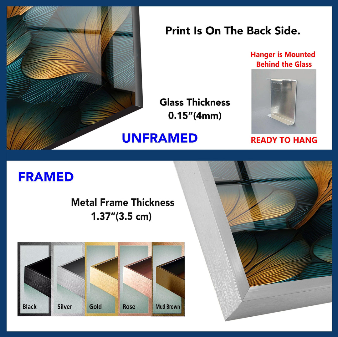 Abstract  Tempered Glass Wall Art - MyPhotoStation