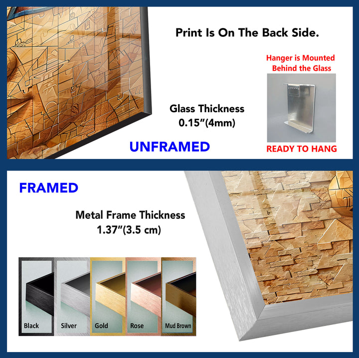 Pharaoh Tempered Glass Wall Art - MyPhotoStation