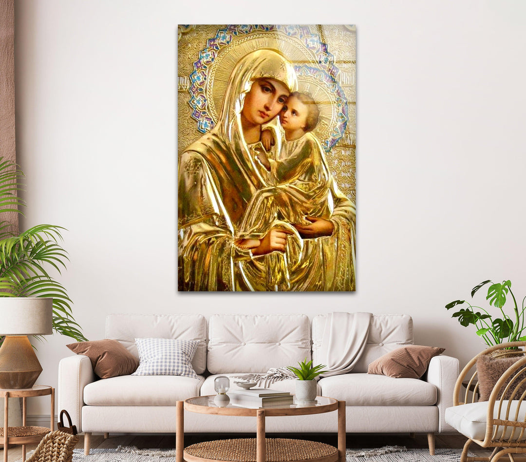 Christ Decor Photo on Glass Home Decor