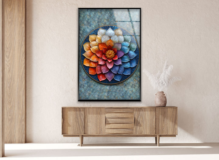 Colorful Floral Glass Wall Art, art glass wall art, glass wall art pictures