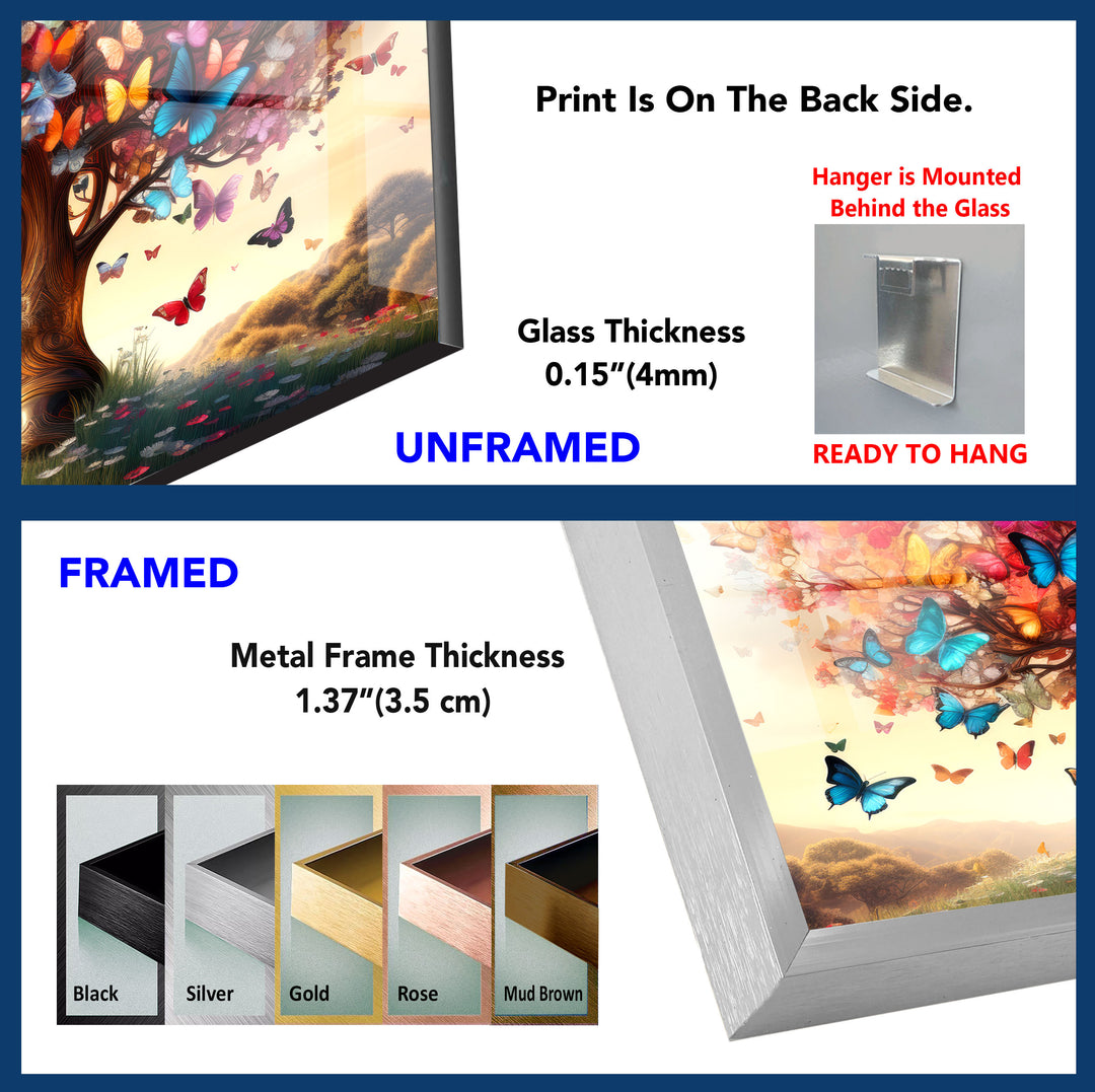 Life of Tree Tempered Glass Wall Art - MyPhotoStation