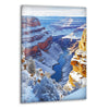 Grand Canyon Winter Sunset Tempered Glass Wall Art