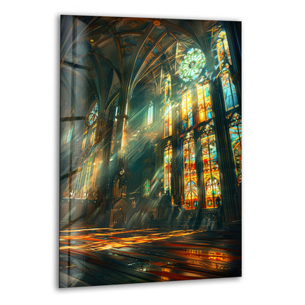 Cathedral Glass Wall Art