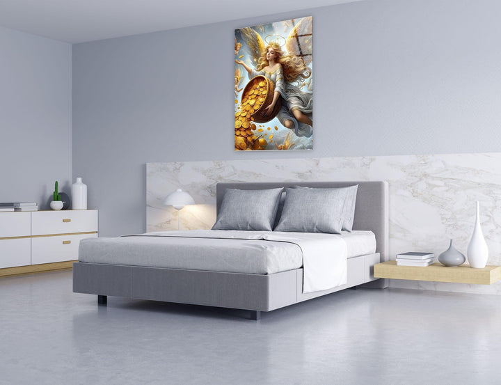 Money Fairy Glass Wall Art large glass photo prints, glass wall photos
