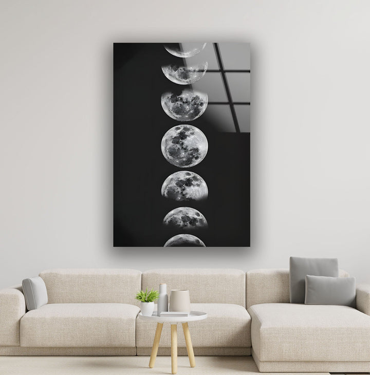 The Part of Moons Glass Wall Art large glass photo prints, glass wall photos
