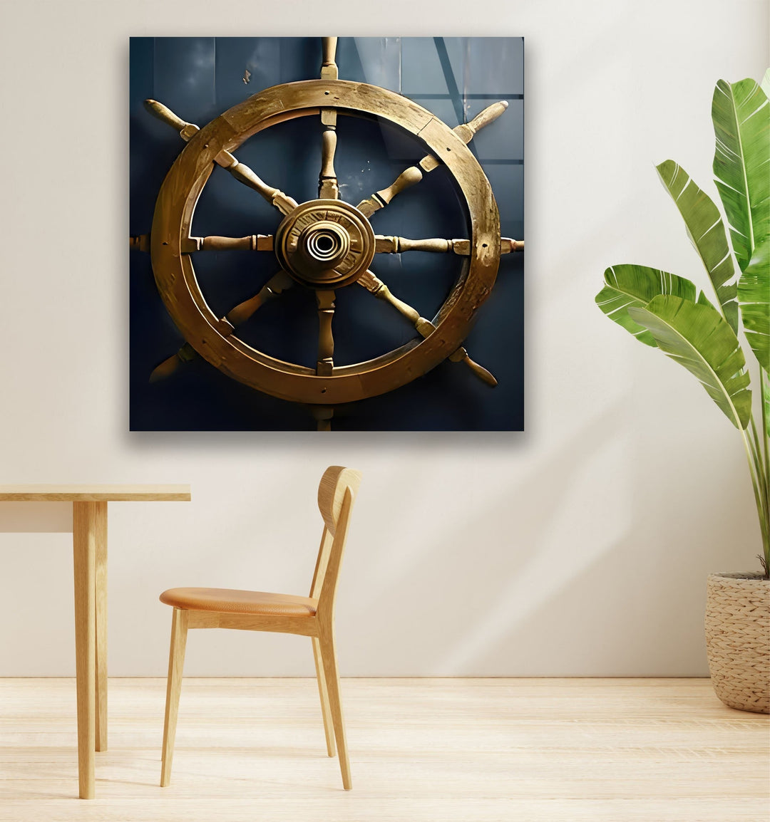 Ship Rudder Glass Wall Art glass pictures for Wall, glass prints wall art
