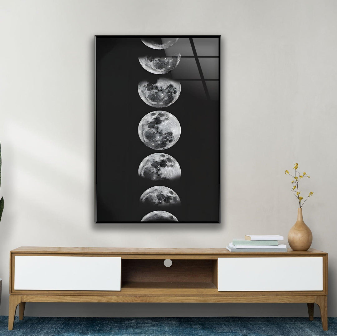 The Part of Moons Glass Wall Art custom glass photo prints, large glass prints
