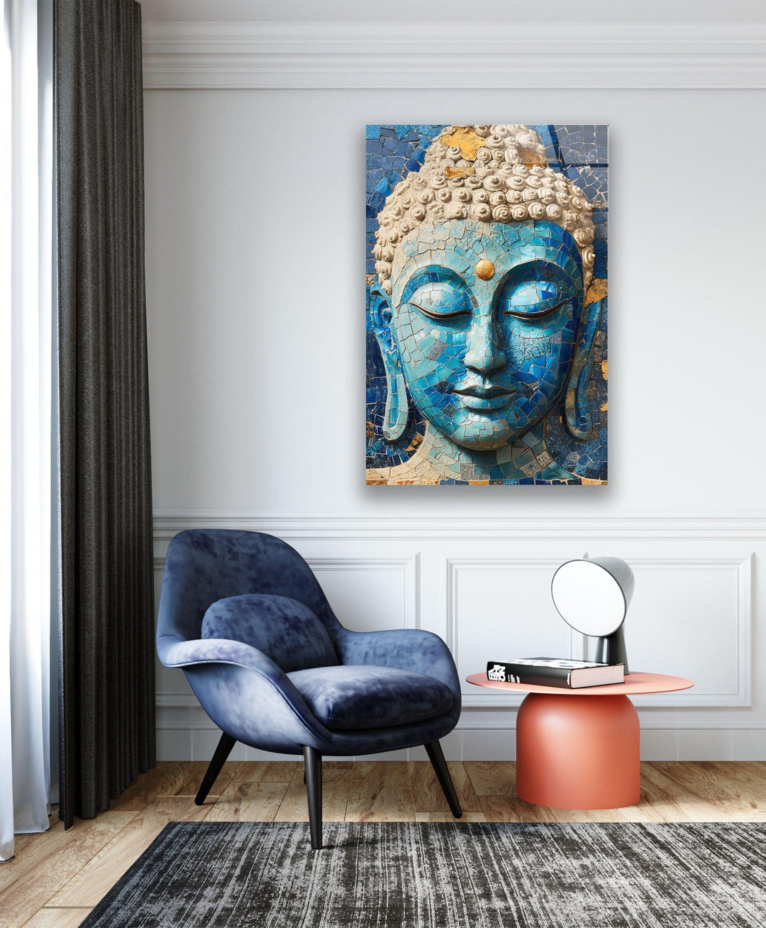 Buddha Mosaic Glass Wall Art & Decor Ideas