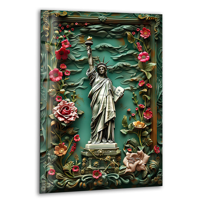 Statue of Liberty Glass Photos & Cool Art Prints