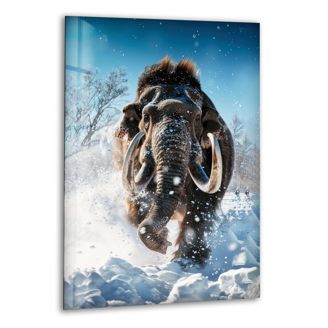 Mammoth Ice Glass Wall Art glass photo prints, glass picture prints
