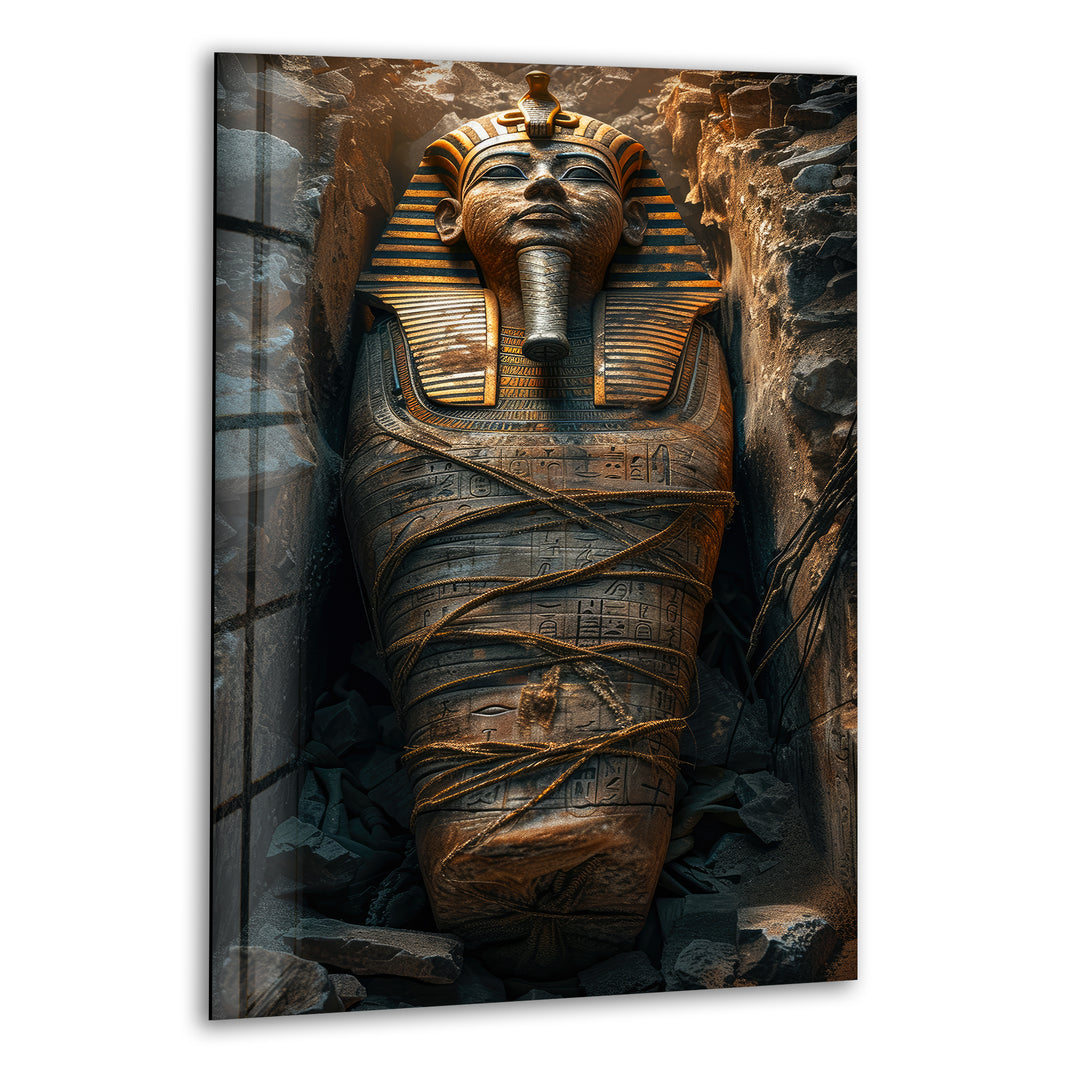 Pharaoh Tomb Glass Wall Pictures Art