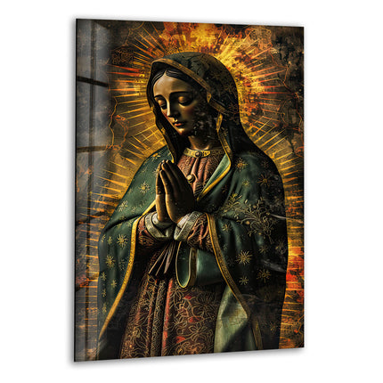 Lady of Guadalupe Glass Wall Art & Decor