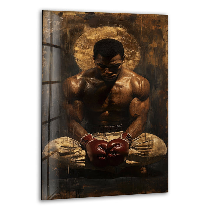 Muhammed Ali Art Glass Art Painting Collections