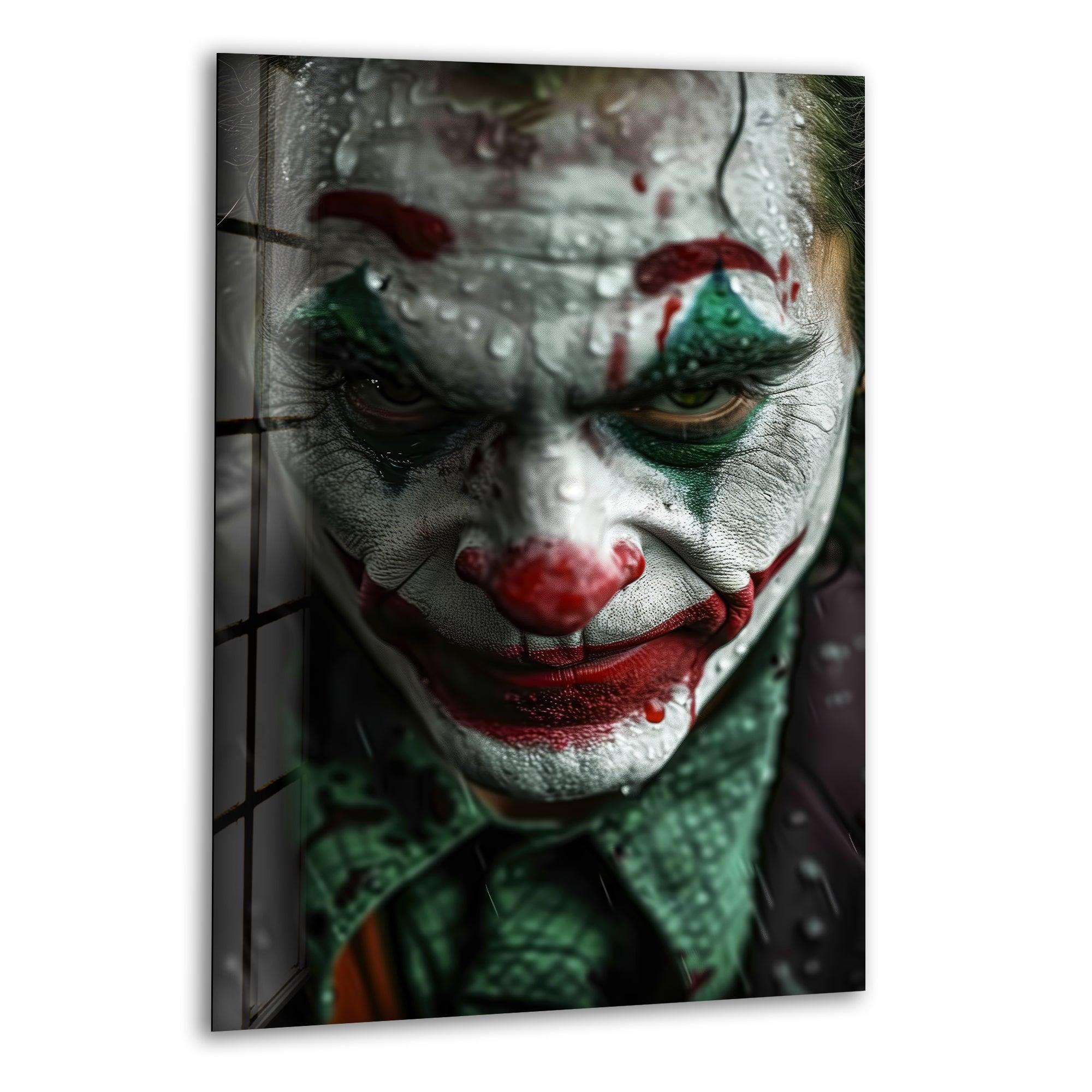 The Joker Print Photographs on Glass 