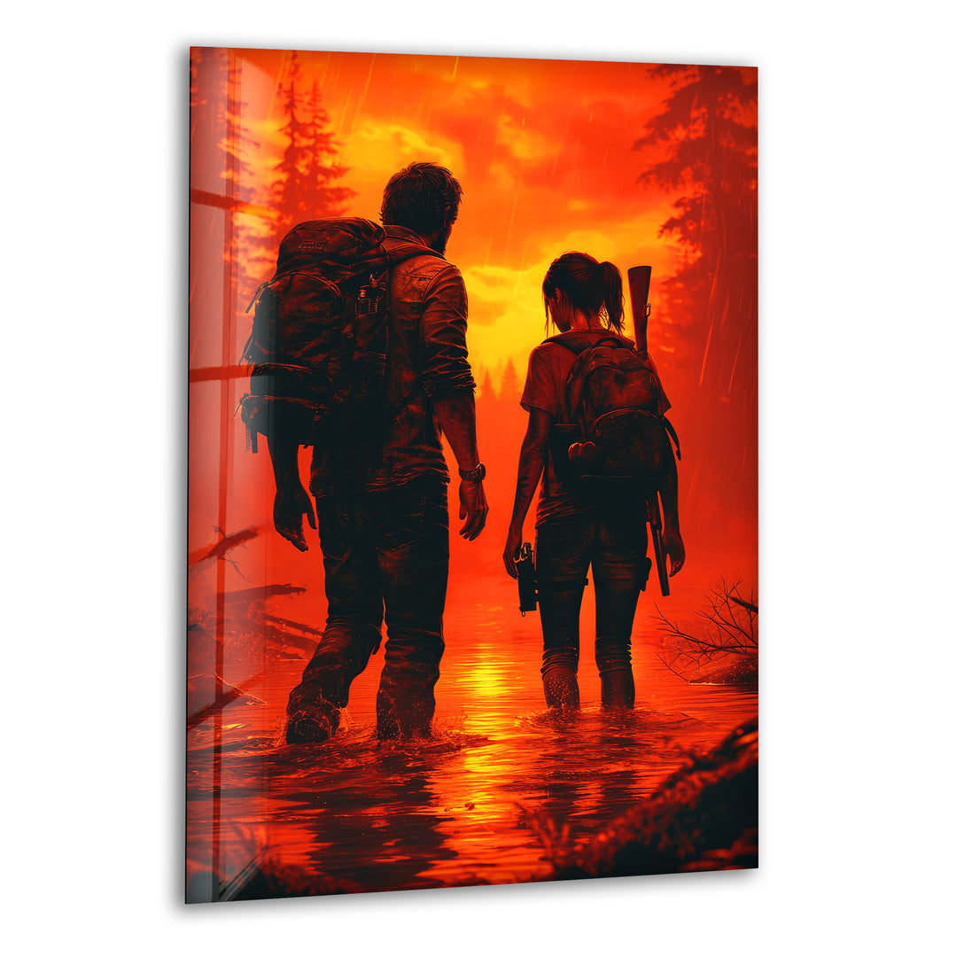 The Last of Us Glass Wall Art art glass wall art, glass wall art pictures
