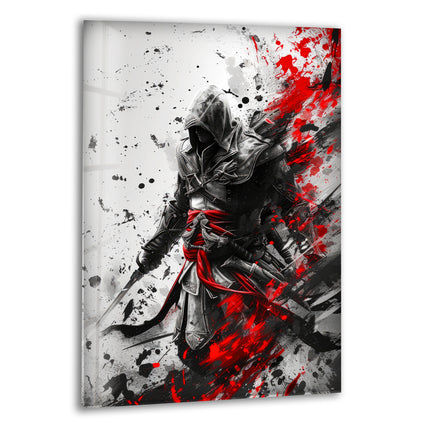 Assassin's Creed Glass Wall Art glass art painting, glass art for the Wall
