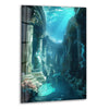 Underwater Atlantis Tempered Glass Wall Art