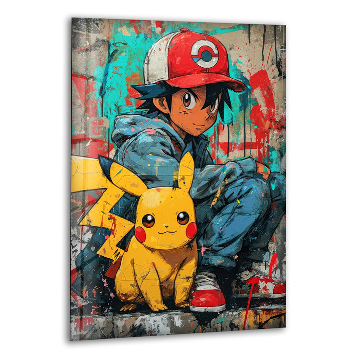 Pokemon Glass Wall Art large glass photo prints, glass wall photos
