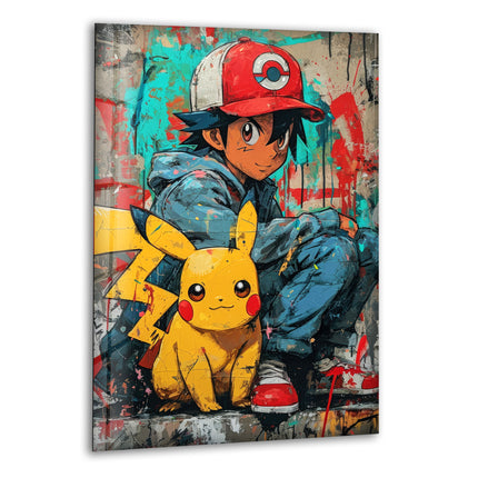 Pokemon Glass Wall Art large glass photo prints, glass wall photos
