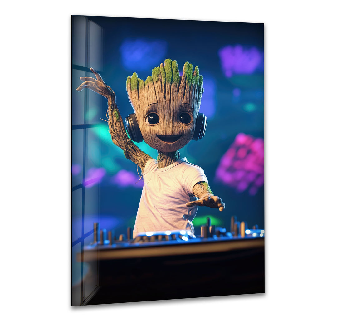 Dj Groot Glass Wall Art print on glass, glass printed photos
