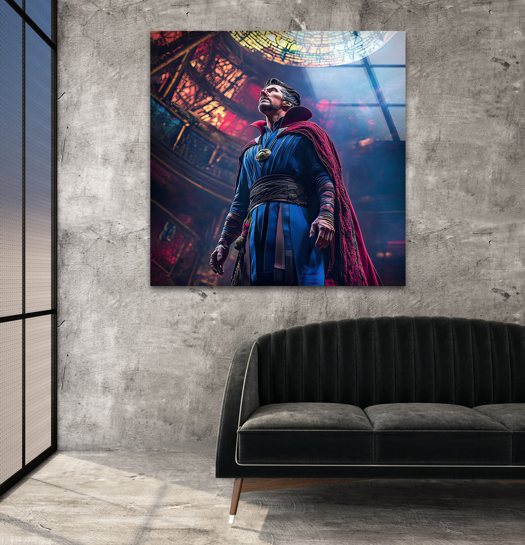 Doctor Strange Art Glass Wall Art glass pictures for Wall, glass prints wall art
