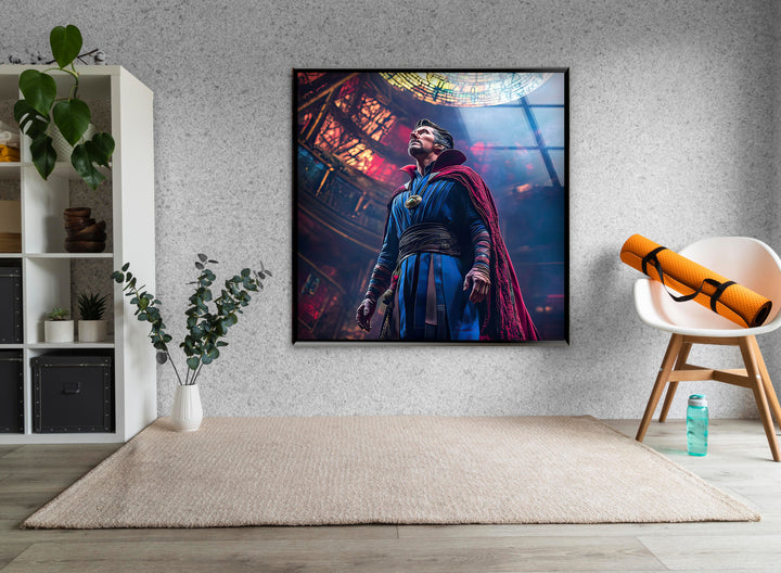 Doctor Strange Art Glass Wall Art custom glass pictures, glass art prints
