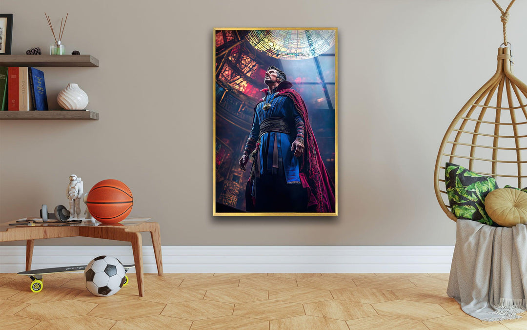 Doctor Strange Art Glass Wall Art print on glass, glass printed photos
