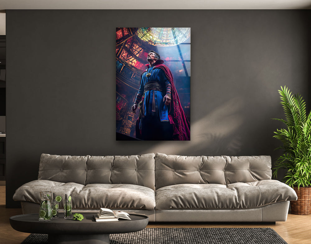 Doctor Strange Art Glass Wall Art Glass Printing Wall Art, Print photos on glass
