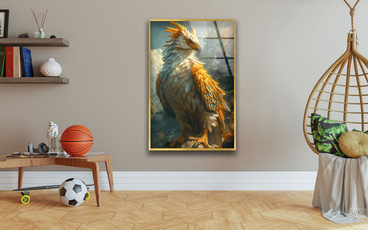 Golden Eagle Glass Wall Art art glass wall art, glass wall art pictures