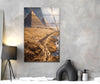 The Ancient Egyptian Pyramids Glass Wall Art, print on glass, glass printed photos